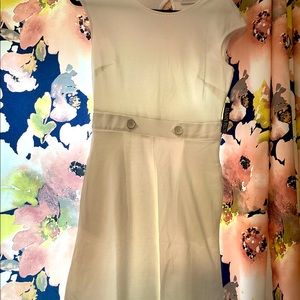 NWT  White Cotton Dress Small